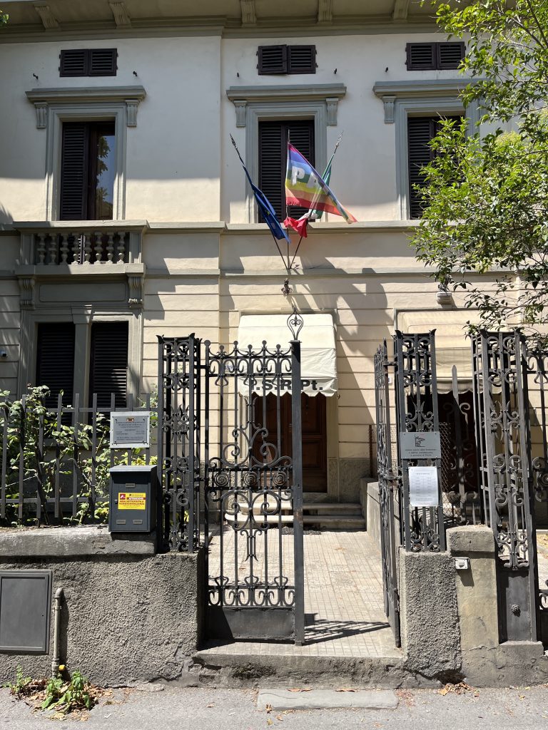 La sede dell'Istituto Storico della Resistenza di Pistoia