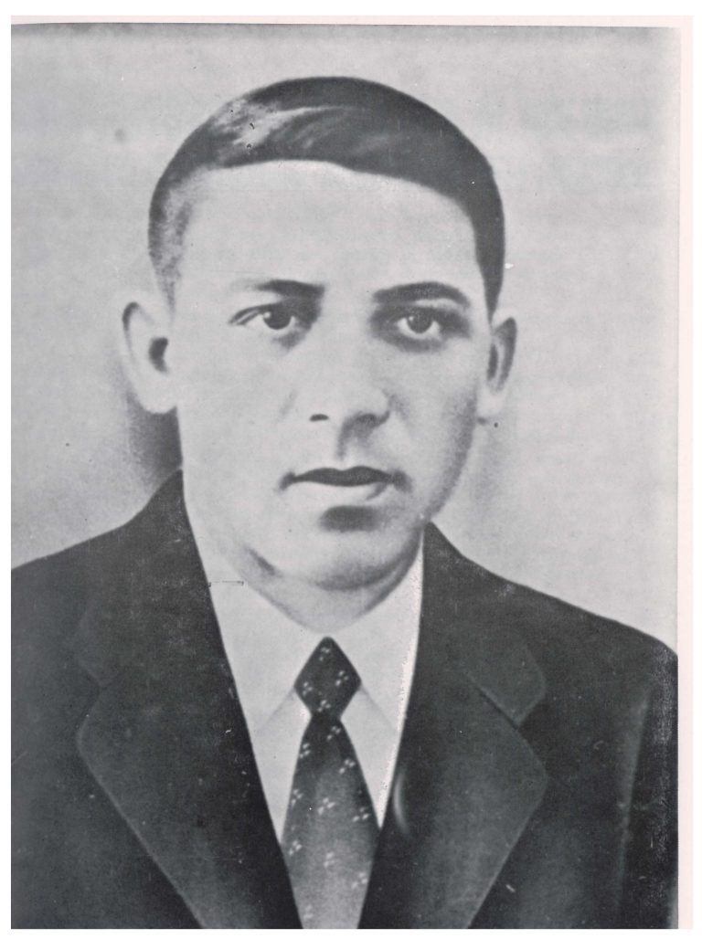 Ivan Paolo Baranoswkji, foto dal libro «Toponomastica della Resistenza aglianese», di Marco Giunti.