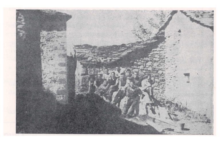 Primo nucleo della futura Brigata Bozzi a Poggiolforato settembre-ottobre 1943, Archivio Storico ISRPT