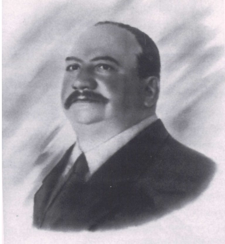 Ritratto del Barone Carlo de Franceschi (tratto da: Istituto Professionale di Stato per l’Agricoltura e l’Ambiente "Carlo de Franceschi", Podere dell’Orso, cento anni di studio, sperimentazione, divulgazione e istruzione agraria a Pistoia, Settegiorni Editore, Pistoia, 2007, p. 10)